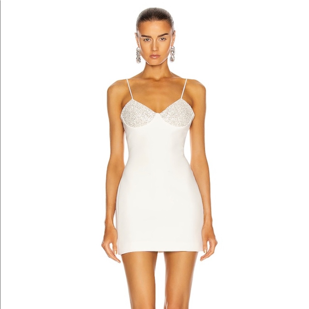 David Koma Shimmer Bra Mini US size 0